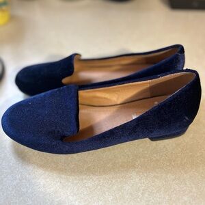 Yoki Royal Blue Round Toe Flats